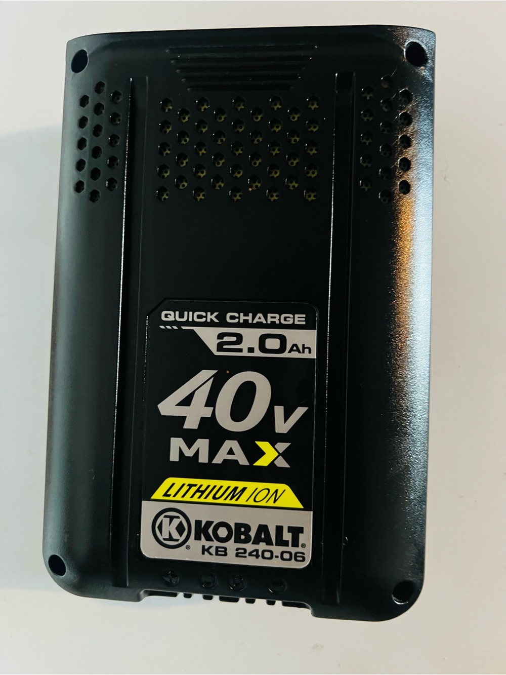 OEM KOBALT 40V Max 2.0Ah Lithium Ion Battery Pack Conditions fully Working